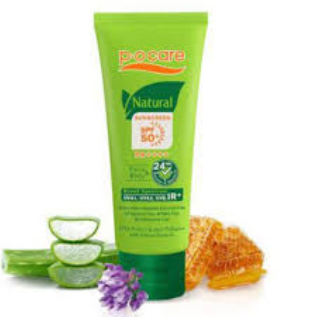 P.O CARE NATURAL SUNSCREEN SPF 50+PA 10ML